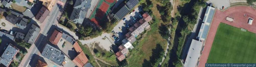 Zdjęcie satelitarne Nad Wierzycą ul.