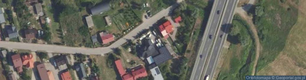 Zdjęcie satelitarne Napoleońska ul.