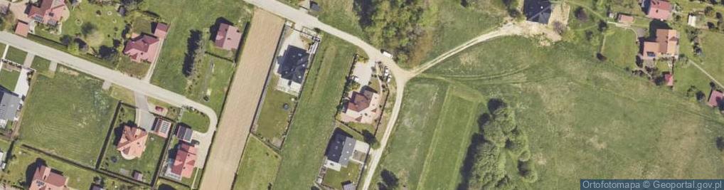 Zdjęcie satelitarne Narciarska ul.