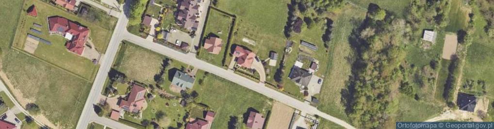 Zdjęcie satelitarne Narciarska ul.