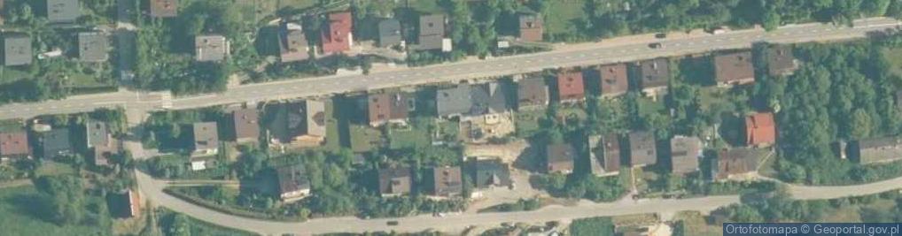 Zdjęcie satelitarne Nad Stawami ul.