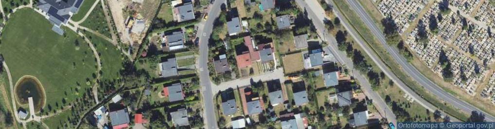 Zdjęcie satelitarne Nałkowskiej Zofii ul.