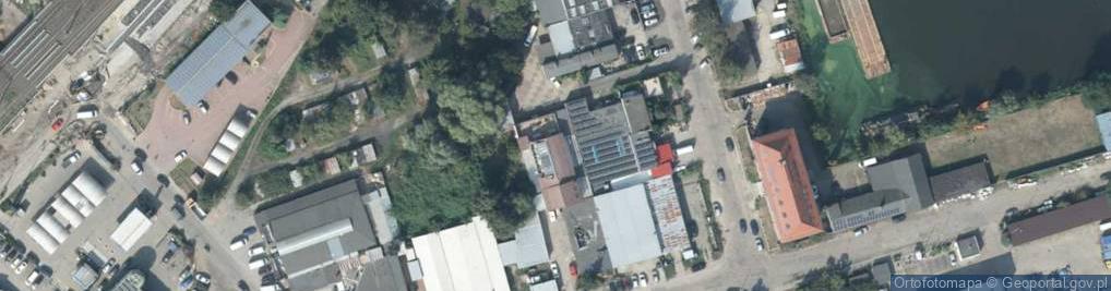 Zdjęcie satelitarne Nadodrzańska ul.