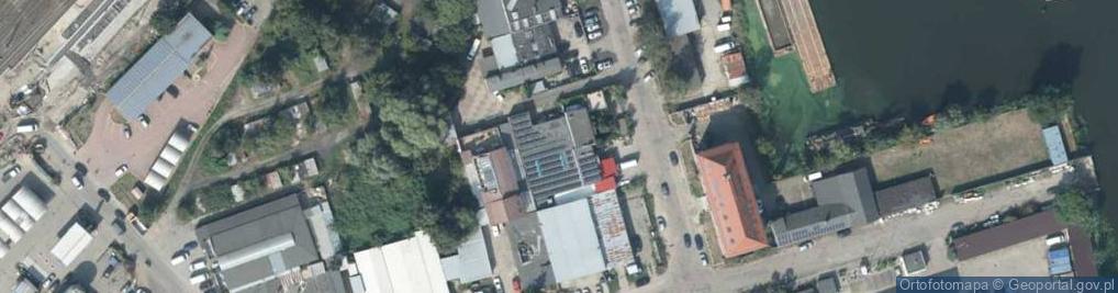 Zdjęcie satelitarne Nadodrzańska ul.