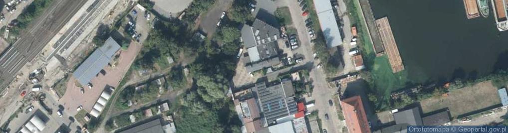 Zdjęcie satelitarne Nadodrzańska ul.
