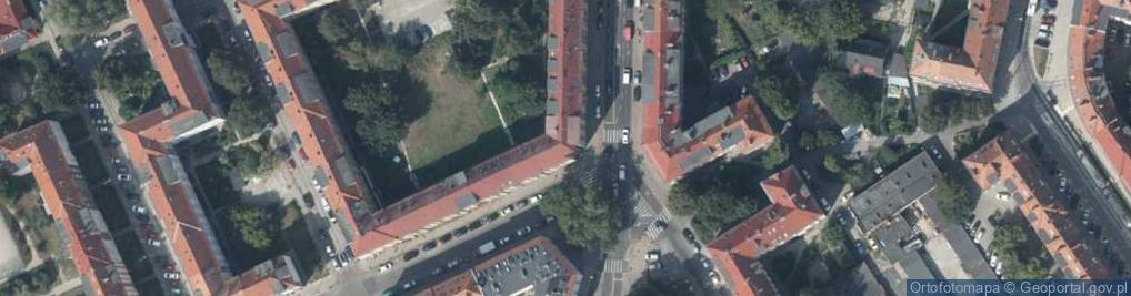 Zdjęcie satelitarne Naruszewicza Adama, ks. bp. ul.