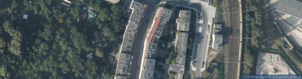 Zdjęcie satelitarne Nad Odrą ul.