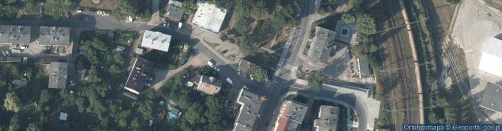 Zdjęcie satelitarne Nad Odrą ul.