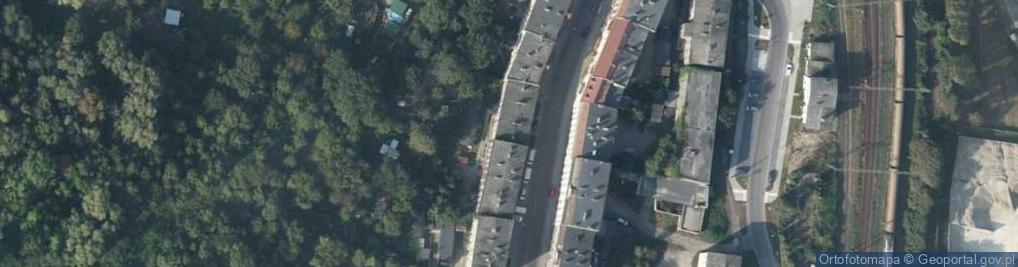 Zdjęcie satelitarne Nad Odrą ul.