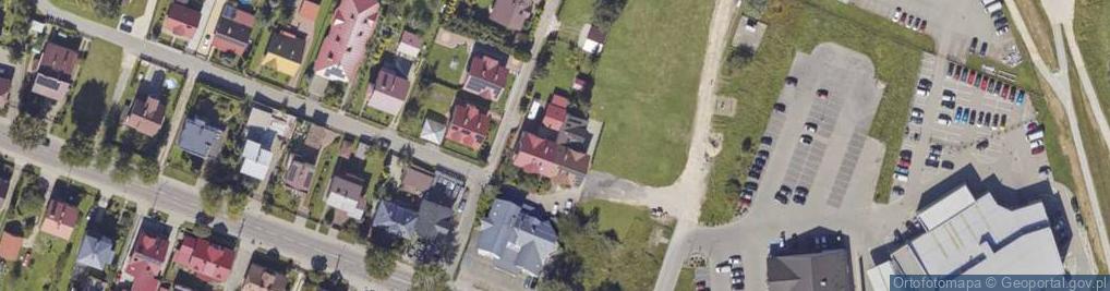 Zdjęcie satelitarne Nad Białą ul.