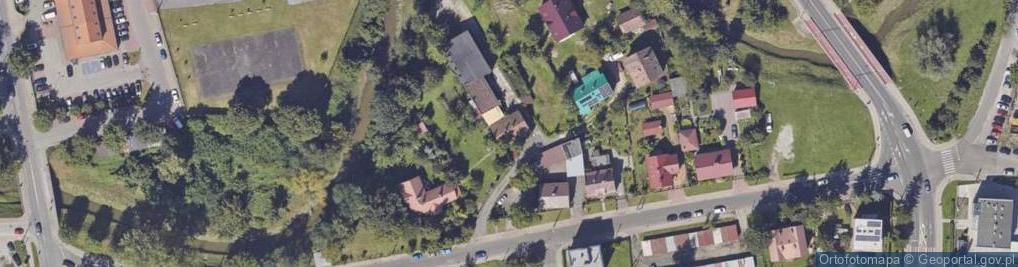 Zdjęcie satelitarne Nadbrzeżna Górna ul.