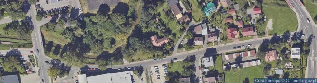 Zdjęcie satelitarne Nadbrzeżna Górna ul.