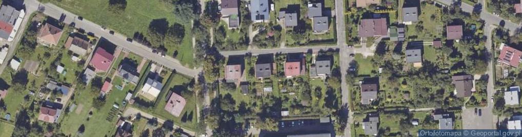 Zdjęcie satelitarne Nauczycielska ul.