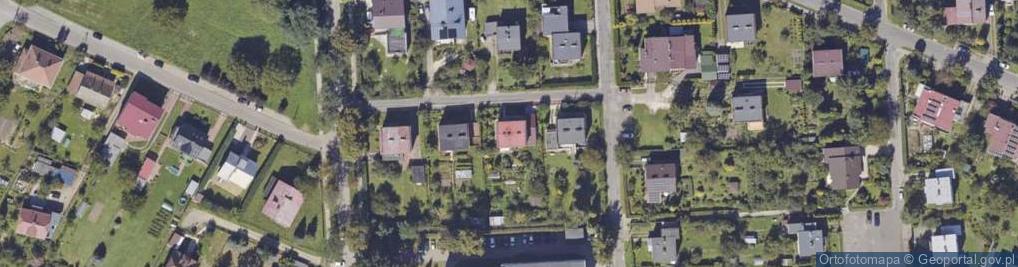 Zdjęcie satelitarne Nauczycielska ul.