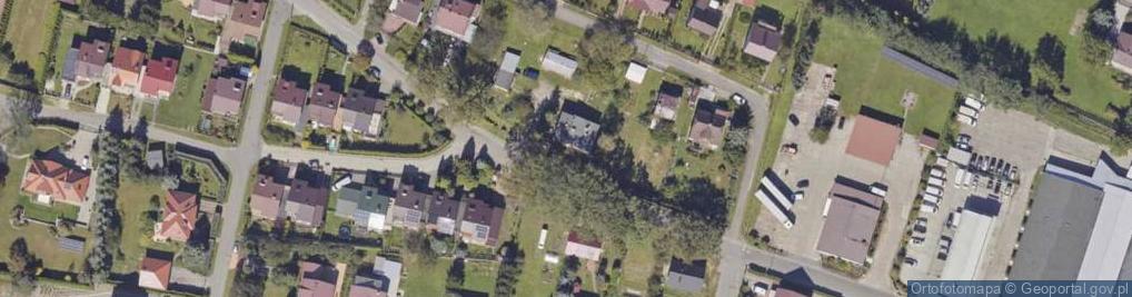Zdjęcie satelitarne Na Młyny ul.