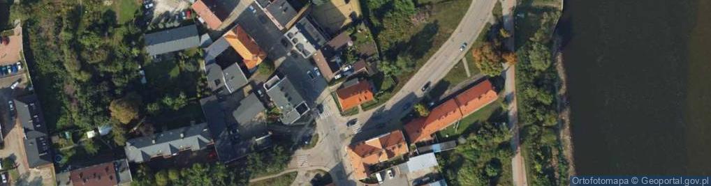 Zdjęcie satelitarne Nad Wisłą ul.