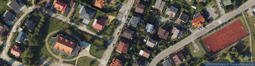 Zdjęcie satelitarne Nałkowskiej Zofii ul.