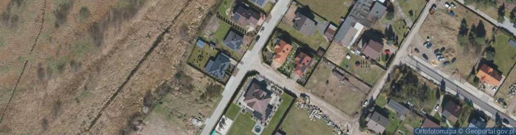 Zdjęcie satelitarne Na Skarpie ul.