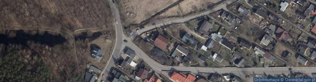Zdjęcie satelitarne Na Skarpie ul.