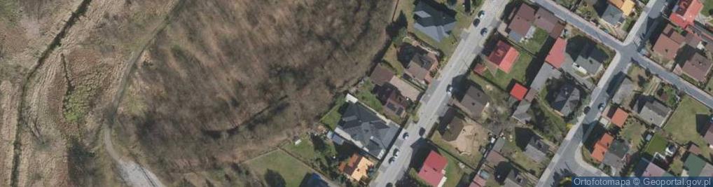 Zdjęcie satelitarne Na Skarpie ul.