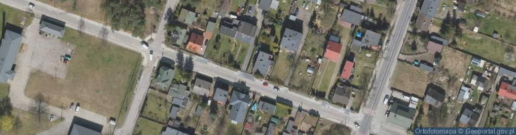 Zdjęcie satelitarne Nadrzeczna ul.