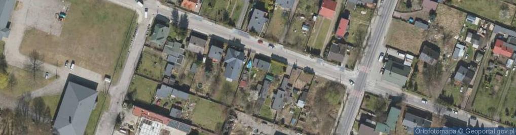 Zdjęcie satelitarne Nadrzeczna ul.