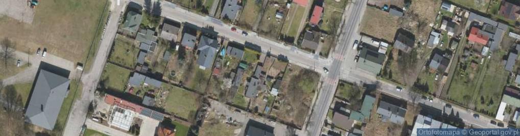 Zdjęcie satelitarne Nadrzeczna ul.
