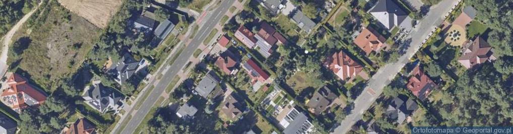 Zdjęcie satelitarne Na Przełaj ul.