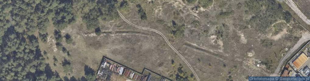 Zdjęcie satelitarne Na Uboczu ul.