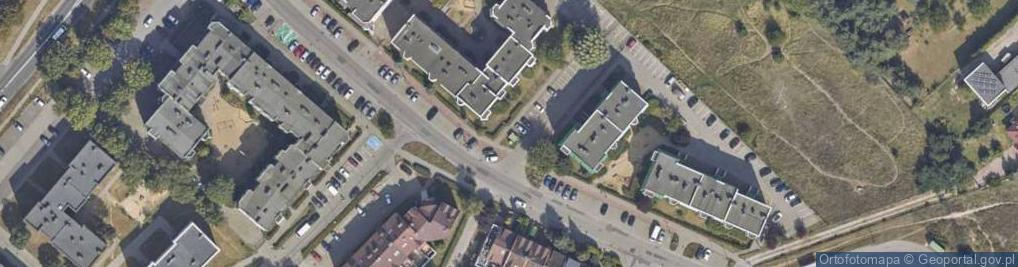 Zdjęcie satelitarne Nad Strugą ul.