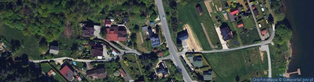 Zdjęcie satelitarne Nad Jeziorem ul.