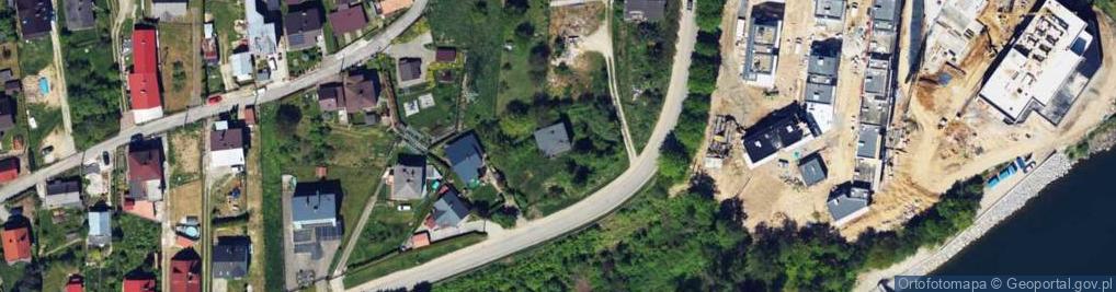 Zdjęcie satelitarne Nad Jeziorem ul.