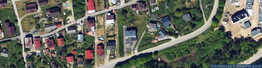 Zdjęcie satelitarne Nad Jeziorem ul.