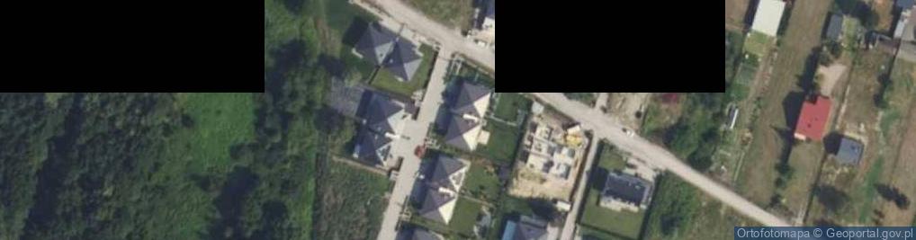 Zdjęcie satelitarne Na Skraju ul.