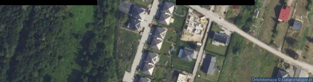 Zdjęcie satelitarne Na Skraju ul.