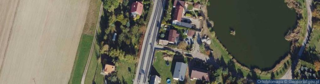 Zdjęcie satelitarne Nad Stawem ul.