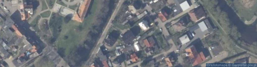 Zdjęcie satelitarne Nadbrzeżna ul.