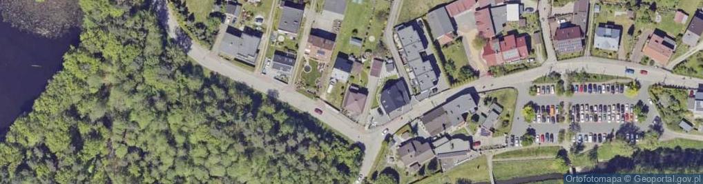 Zdjęcie satelitarne Nad Jeziorem ul.