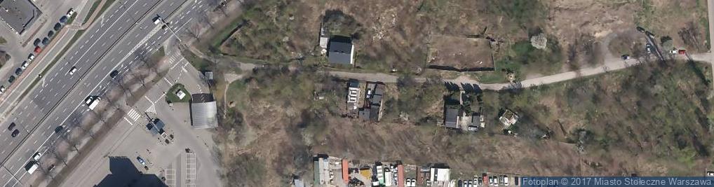 Zdjęcie satelitarne Na Bateryjce ul.