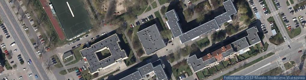Zdjęcie satelitarne Na Uboczu ul.