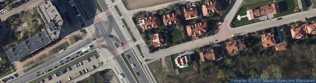 Zdjęcie satelitarne Nad Wąwozem ul.