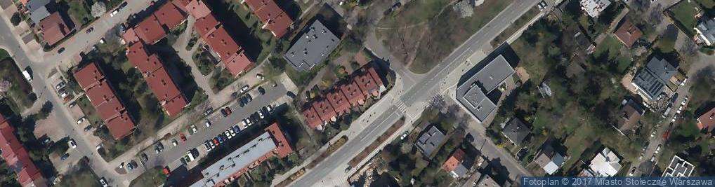 Zdjęcie satelitarne Nałęczowska ul.