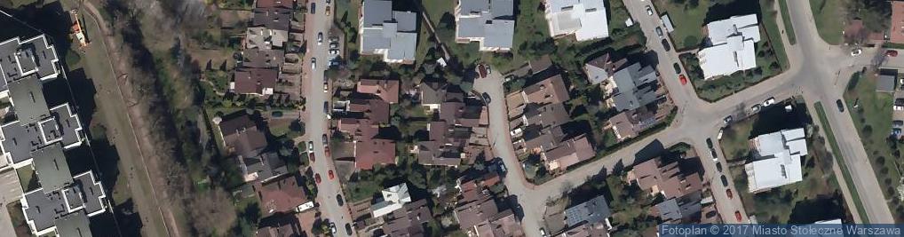 Zdjęcie satelitarne Nad Potokiem ul.