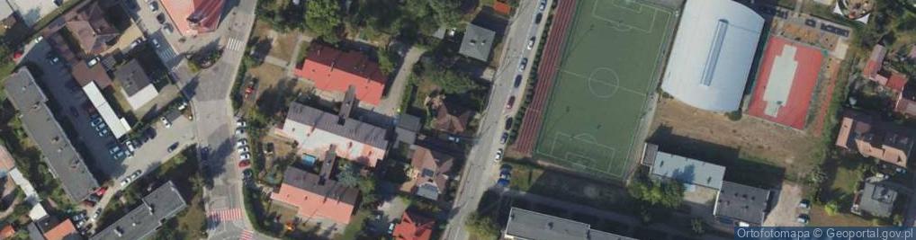 Zdjęcie satelitarne Nanicka ul.