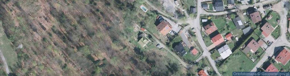 Zdjęcie satelitarne Na Groń ul.