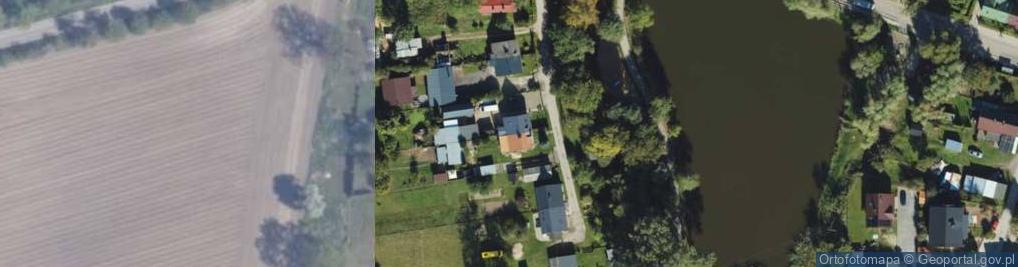 Zdjęcie satelitarne Nad Potokiem ul.