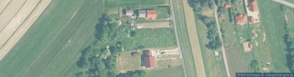 Zdjęcie satelitarne Na Wzgórzach ul.