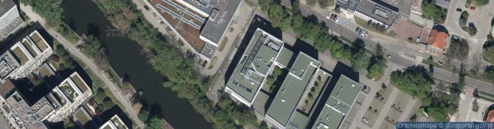 Zdjęcie satelitarne Na Grobli ul.