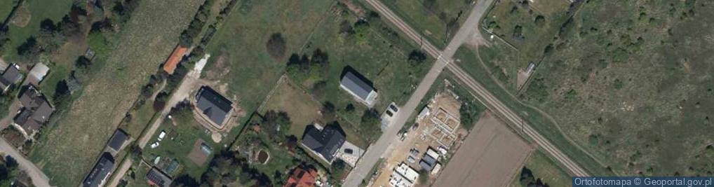 Zdjęcie satelitarne Narciarska ul.