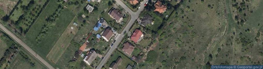 Zdjęcie satelitarne Narciarska ul.
